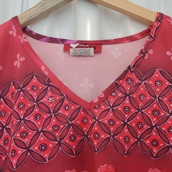 Un Deux Trois | Floral Short Sleeve Blouse - Picture 3 of 7